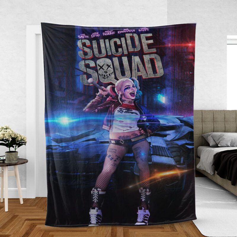 Harley Quinn Suicide Squad Christmas Gift Comfy Sofa Throw Blanket Gift 2 2
