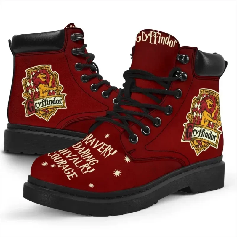 Harry Potter Gryffindor House Boots Shoes Fan Gift Idea