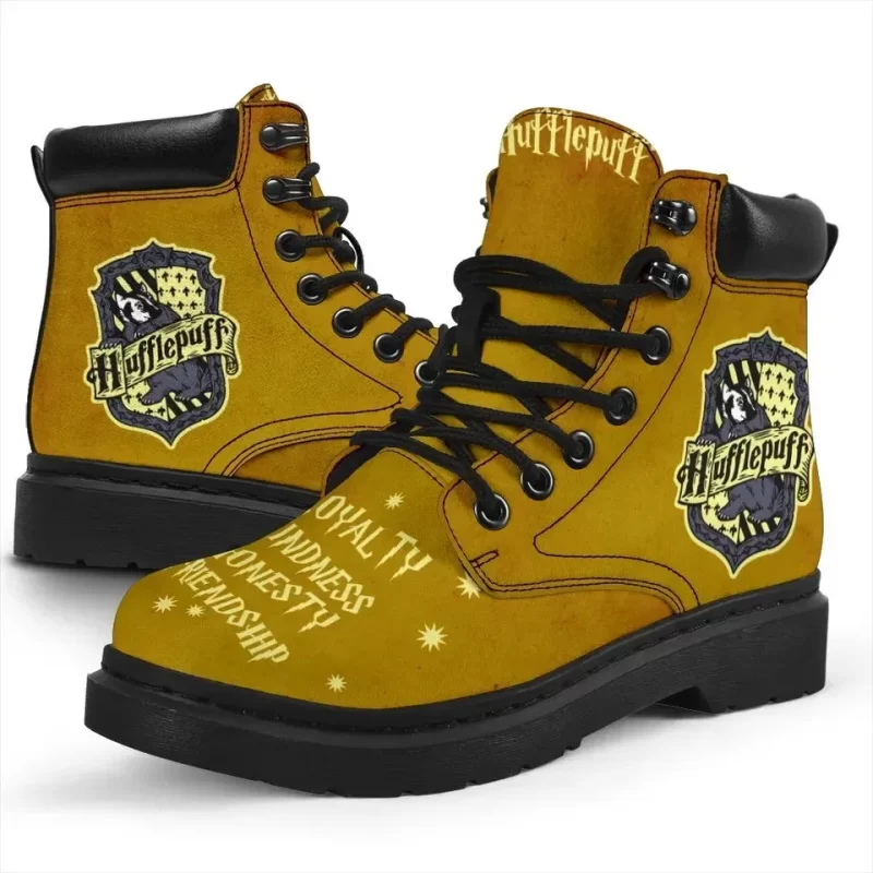 Harry Potter Hufflepuff House Boots Shoes Fan Gift Idea