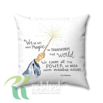 Harry Potter Magic Quotes Custom Pillow Case Cover