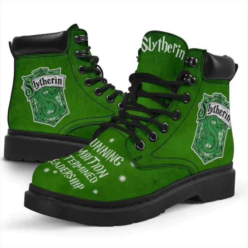 Harry Potter Slytherin Boots Shoes Gift Idea For Fan