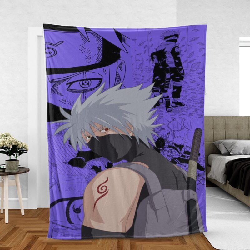 Hatake Kakashi Premium Comfy Sofa Throw Blanket Gift 3