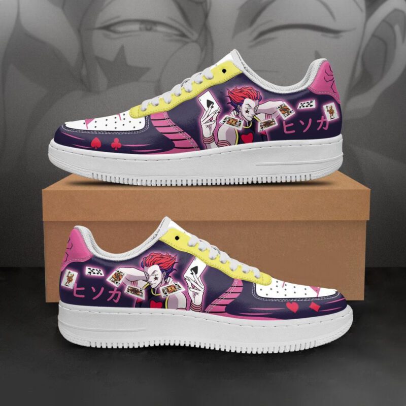 Hisoka Air Force 1 Sneakers Custom Hunter X Hunter Anime Shoes