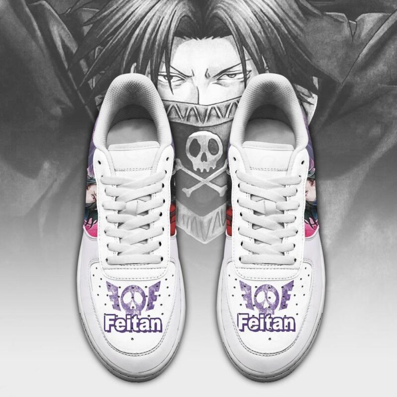 Hunter x Hunter Feitan Air Force 1 Sneakers Custom Anime Shoes 1