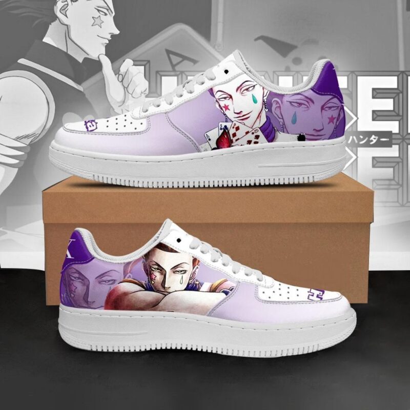 Hunter x Hunter Hisoka Air Force 1 Sneakers Custom Anime Shoes