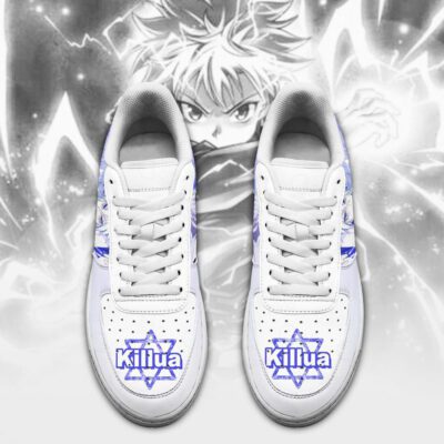 Hunter x Hunter Killua Air Force 1 Sneakers Custom Anime Shoes 1