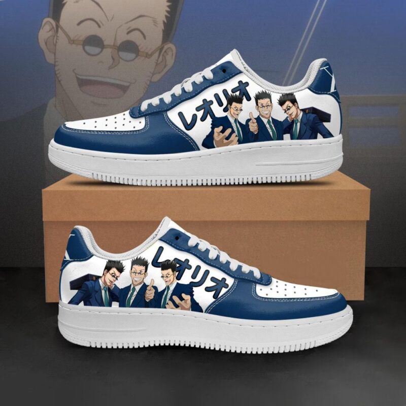 HxH Leorio Air Force 1 Sneakers Custom Hunter X Hunter Anime Shoes