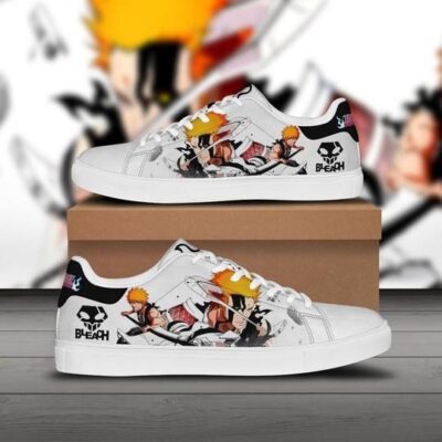 Ichigo Kurosaki Bleach Low Top Leather Stan Smith Shoes SST1183