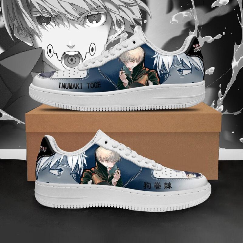 Inumaki Toge Jujutsu Kaisen Air Force 1 Sneakers Custom Anime Shoes