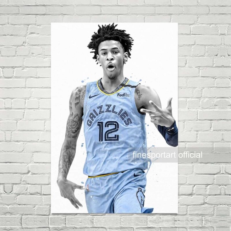 Ja Morant Memphis Poster