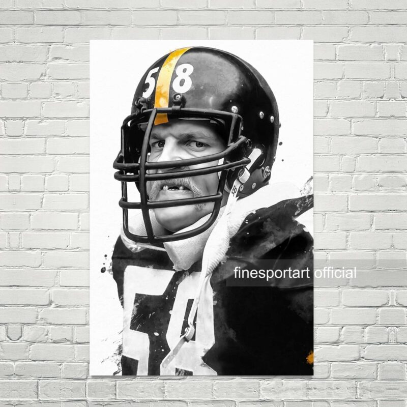 Jack Lambert Pittsburgh Poster