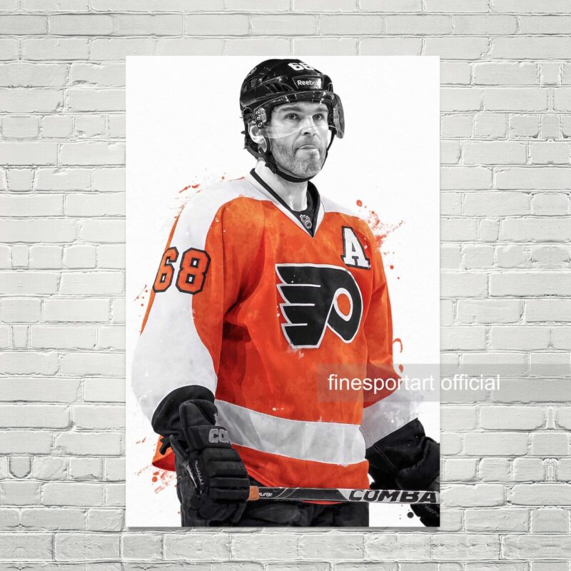 Jaromir Jagr Philadelphia Poster