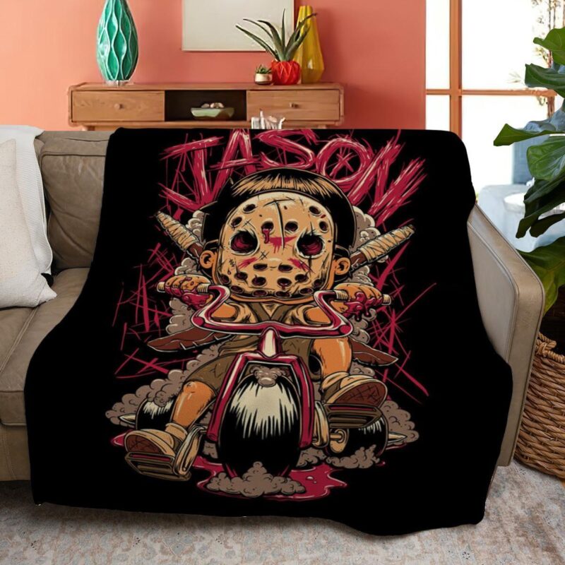 Jason Voorhees Horror Characters Blanket Gift For Fan