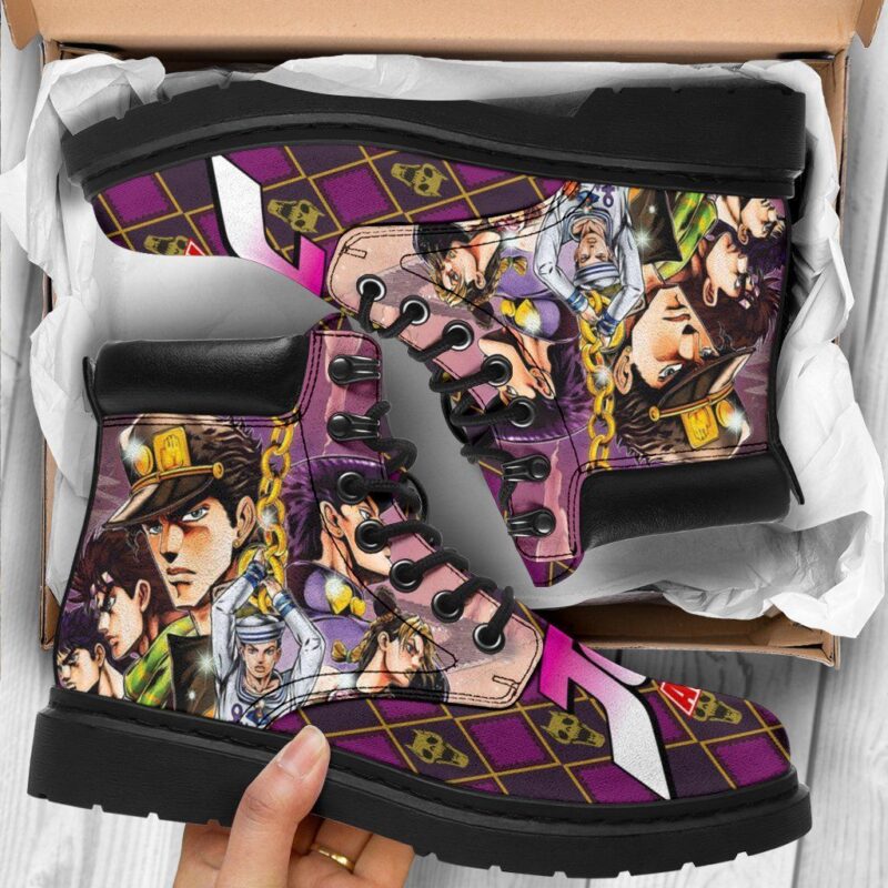 Jotaro Kujo Boots Custom JoJo's Bizarre Adventure