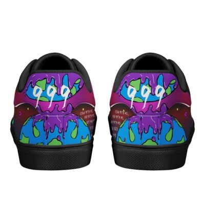 Juice Wrld Low Top Leather Skate Shoes Tennis Shoes Sneaker For Fans 3