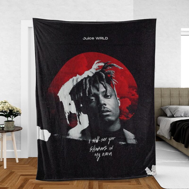 Juice Wrld Rapper 999 Gift For Fan Comfy Sofa Throw Blanket Gift