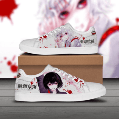 Juuzou Suzuya Tokyo Ghoul Low Top Leather Stan Smith Shoes SST1227