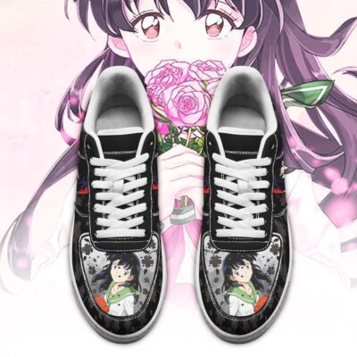 Kagome Sneakers Inuyasha Anime Shoes Fan Gift Idea Air Force 1 Sneakers 1