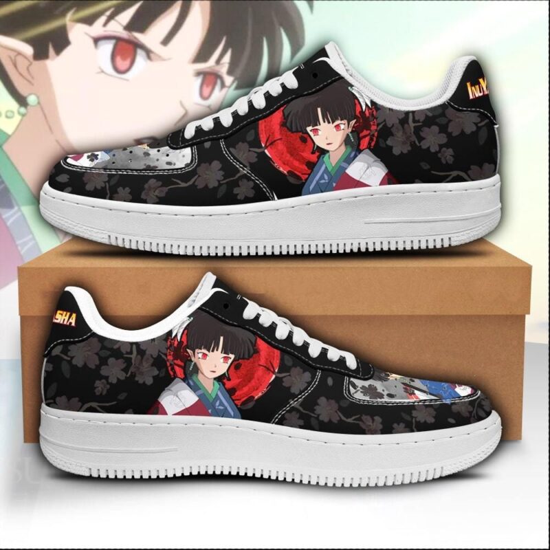 Kagura Sneakers Inuyasha Anime Shoes Fan Gift Idea Air Force 1 Sneakers