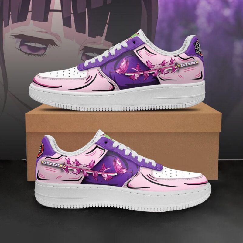 Kanao Air Force 1 Sneakers Nichirin Sword Demon Slayer Anime Shoes