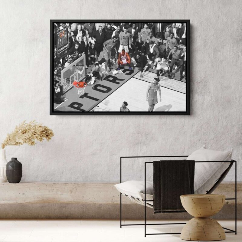 Kawhi Leonard Buzzer Basketball Canvas