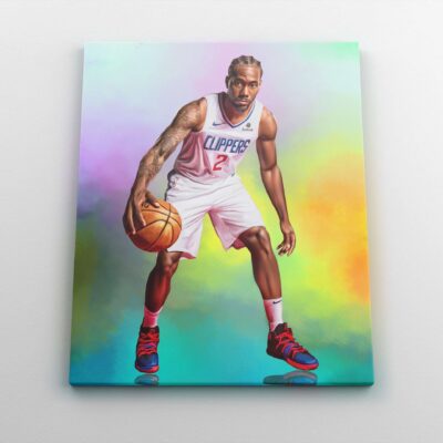Kawhi Leonard Canvas Kawhi Leonard Poster Clippers Basketball Gift Sports Print Wall Art Wall Decor Kids Room Decor Gift 1 scaled