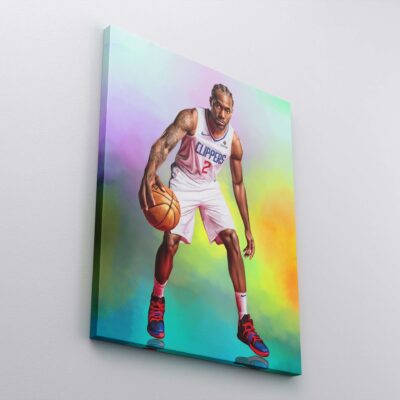 Kawhi Leonard Canvas Kawhi Leonard Poster Clippers Basketball Gift Sports Print Wall Art Wall Decor Kids Room Decor Gift 2 scaled