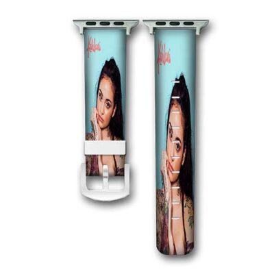 Kehlani Tsunami Mob Pink Custom Apple Watch Band Genuine Wrist Band Replacement