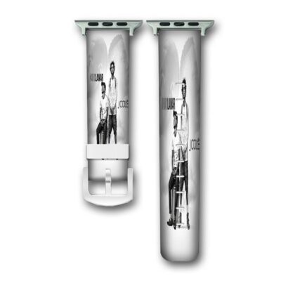 Kendrick Lamar and J Cole Art Custom Apple Watch Band Genuine Wrist Band Replacement