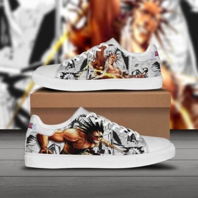 Kenpachi Zaraki Bleach Low Top Leather Stan Smith Shoes SST1253