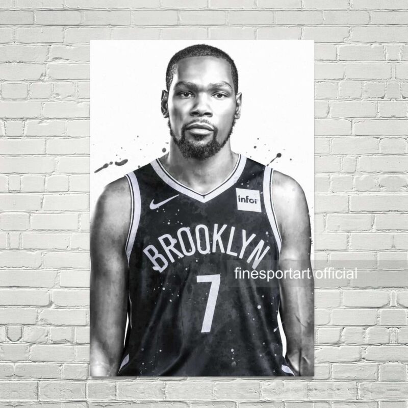 Kevin Durant Brooklyn Poster