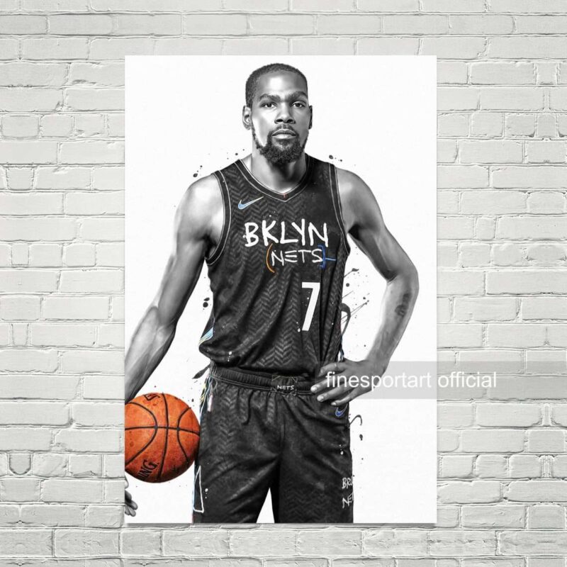 Kevin Durant Brooklyn Poster