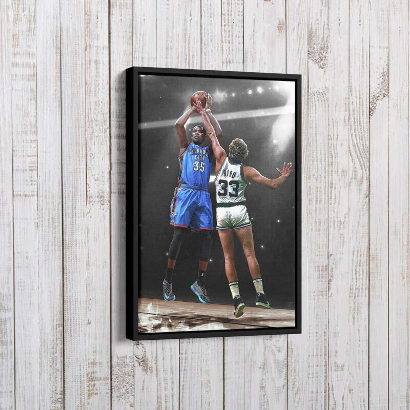 Kevin Durant vs. Larry Bird Artwork