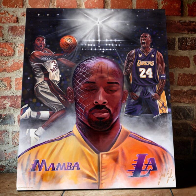 Kobe Bryant "Mamba Mentality" Canvas Prints - Wall Art Decor