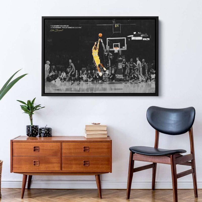 Mamba Mentality Wall Art