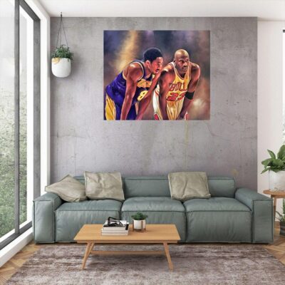 Kobe Bryant Poster Michael Jordan Poster Print Kobe Bryant Poster Michael Jordan Poster Basketball Gifts Christmas Gift 2