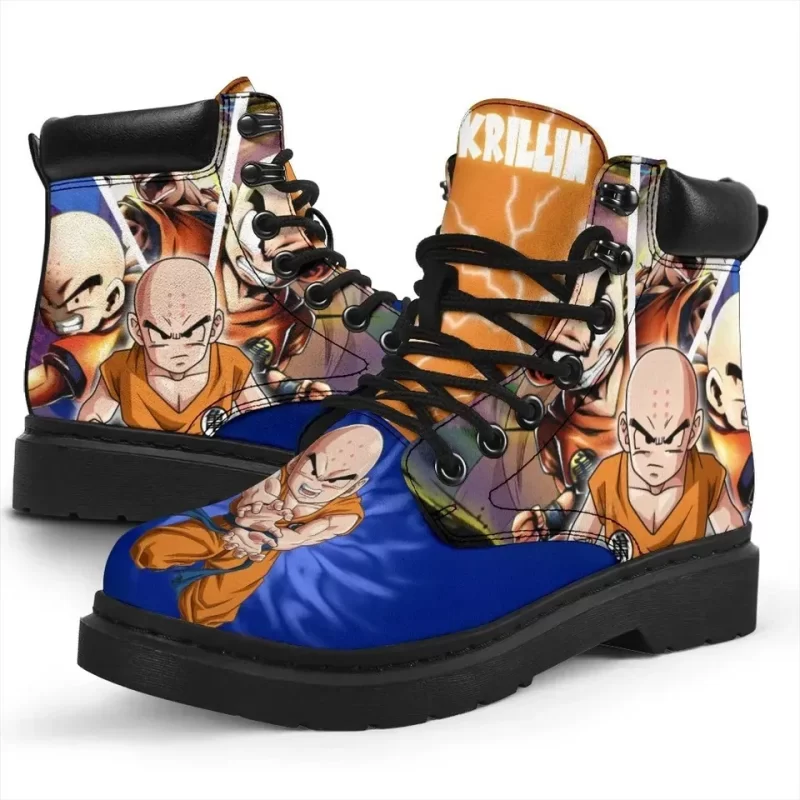 Krillin Dragon Ball Boots Shoes Custom Anime