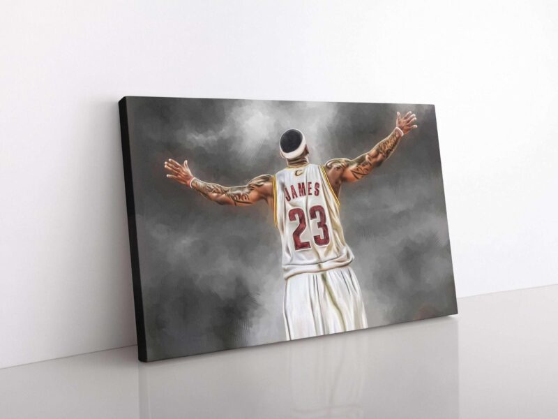 Lebron James Canvas Print