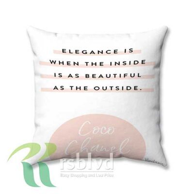 Life Quotes By Coco Chanel Custom Pillow Case Cover