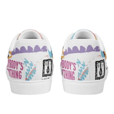 Lil Peep Everybodys Everything Low Top Leather Skate Shoes Tennis Shoes Sneaker For Fans 3