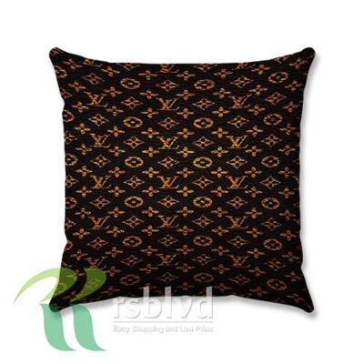 Louis Vuitton Wallpaper Gold Custom Pillow Case Cover