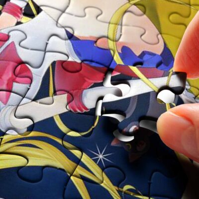 Lovely Sailor Moon TV Show Vers Lover Jigsaw Puzzle GameLovely Sailor Moon TV Show Fan Gift Sailor Moon 4