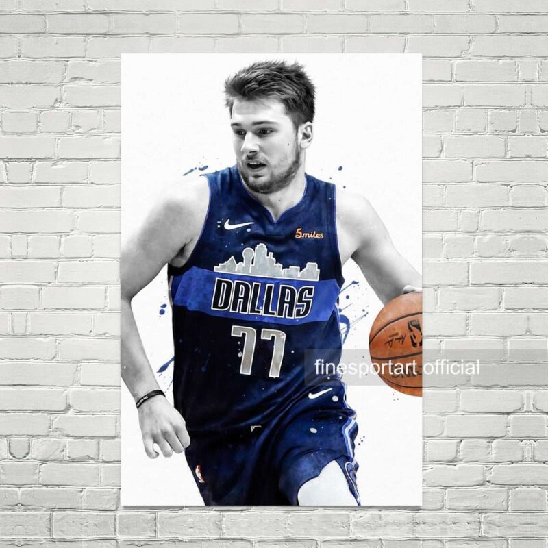 Luka Doncic Dallas Mavericks Poster