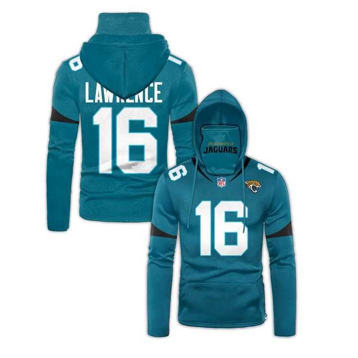 MK Jacksonville Jaguars Trevor Lawrence 16 Nfl Super Bowl Champions Blue Jersey Style Gift For Jaguars And Lawrence Fans Gaiter Hoodie