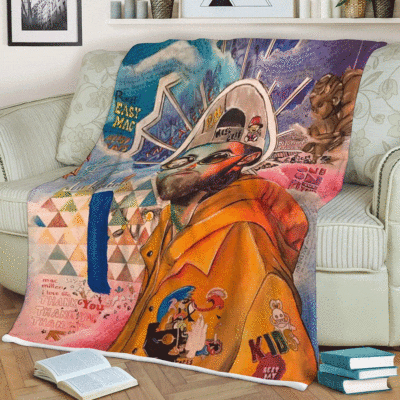 Mac Miller Wpap Pop Art Thank You For The Memories Ver2 Gift Comfy Sofa Throw Blanket Gift
