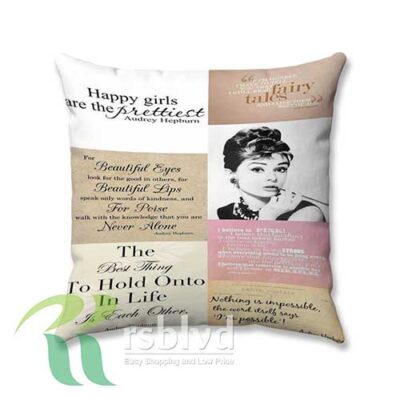 Marilyn Monroe Coco Chanel Quotes Custom Pillow Case Cover