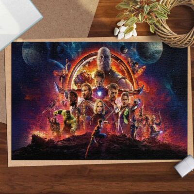 Marvel Avenger Endgame Movies Lover Jigsaw Puzzle Game