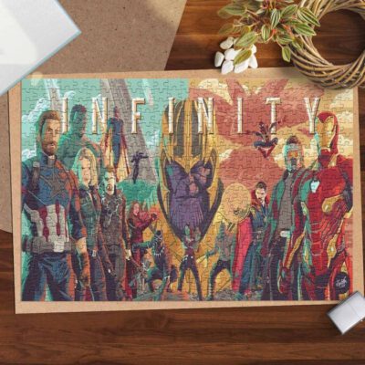 Marvel Avengers Infinity War Movies Lover Jigsaw Puzzle Game