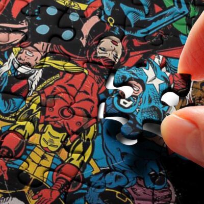 Marvel Comics Group The Infinity Gauntlet Movie Gifts Lover Jigsaw Puzzle GameMarvel Avengers Infinity War Fan Gift Marvel Avengers Infinity War 4