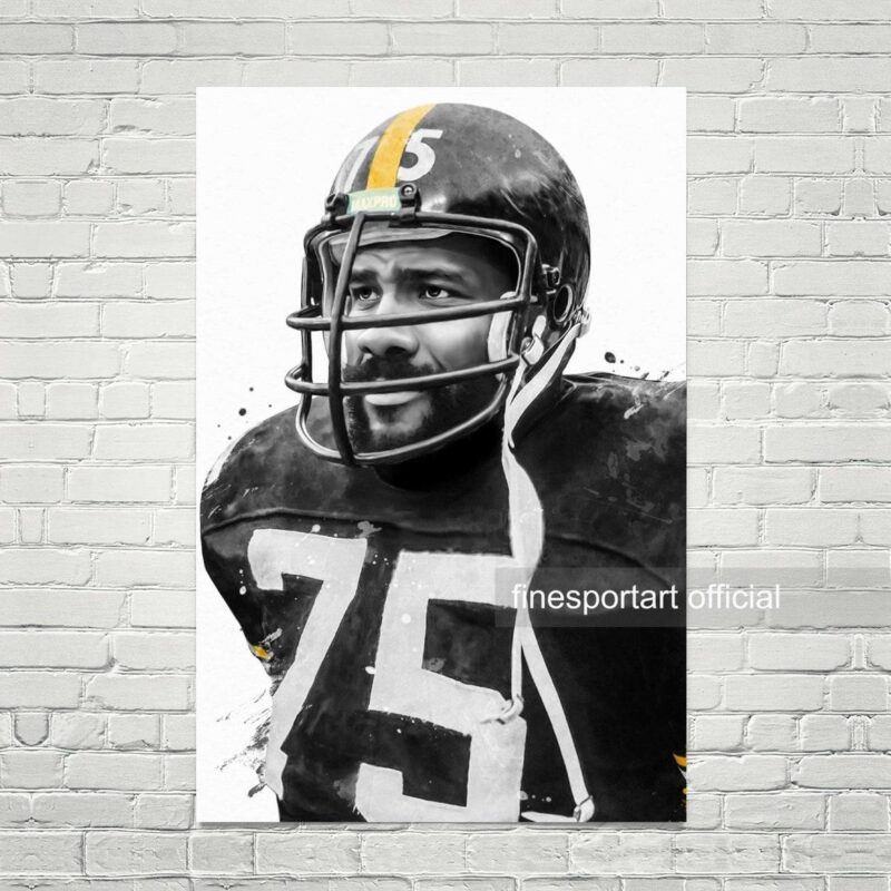 Mean Joe Greene Pittsburgh Poster